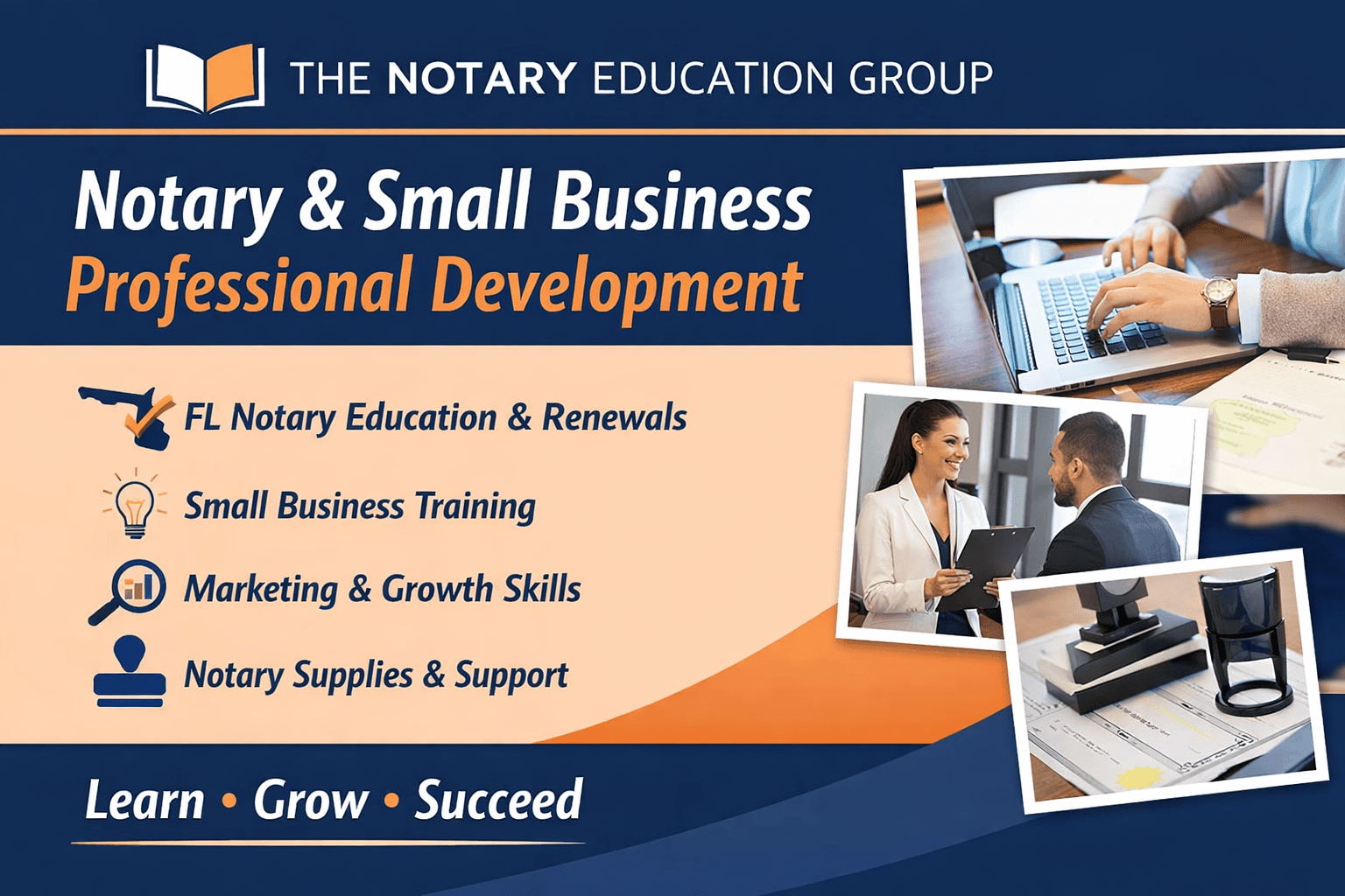 Notary Education & Small Business Professional Development